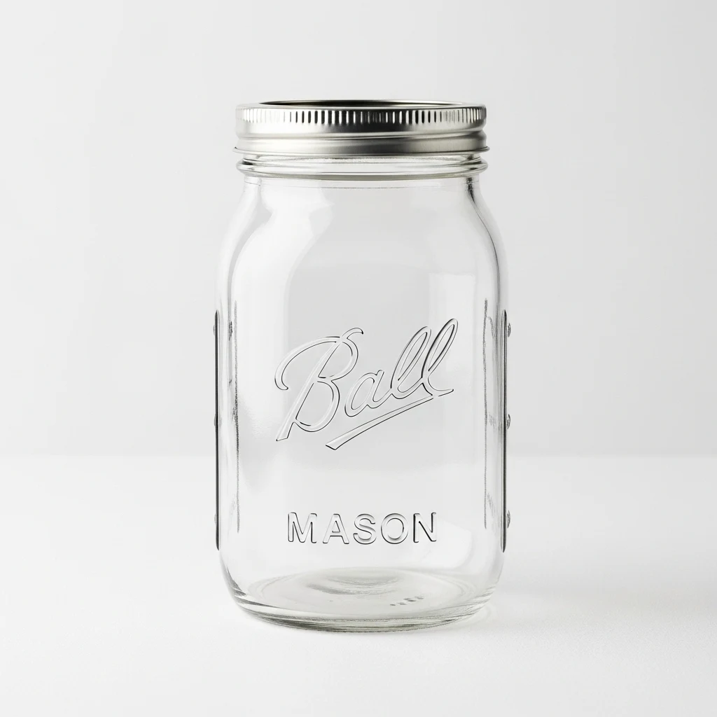 Ball Mason wide mouth jar image 2
