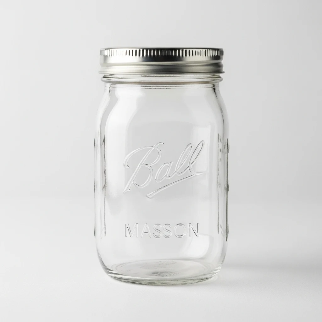 Ball Mason wide mouth jar image 3