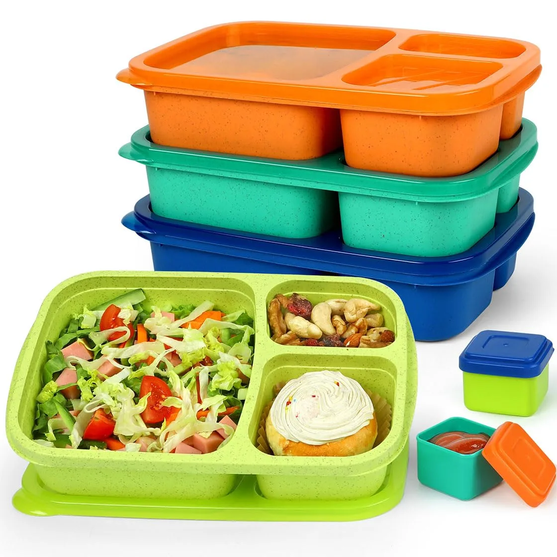 Bento box meal prep container image 2