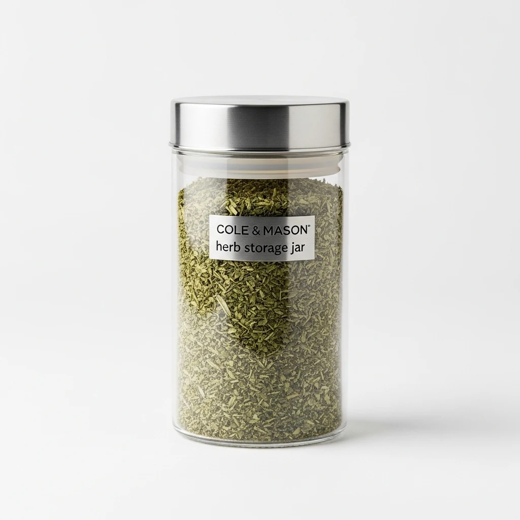 Cole & Mason herb storage jar image 2
