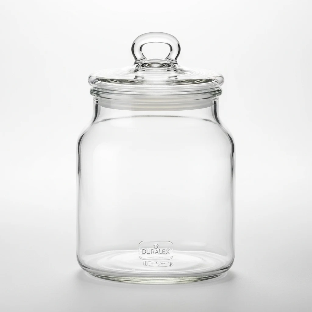 Duralex Lys glass storage jar image 3