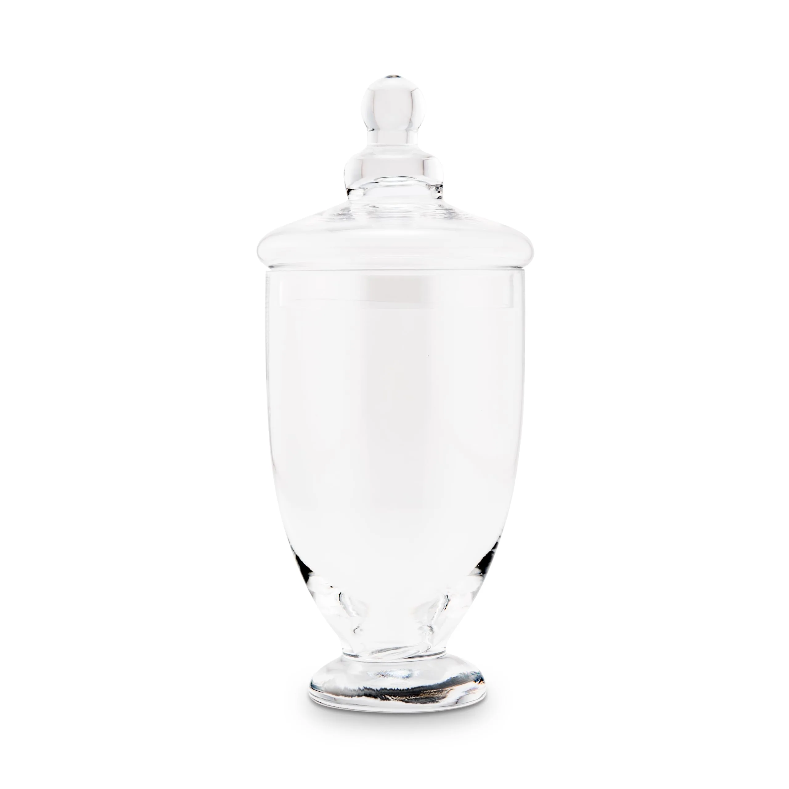 Durance glass apothecary jar lid