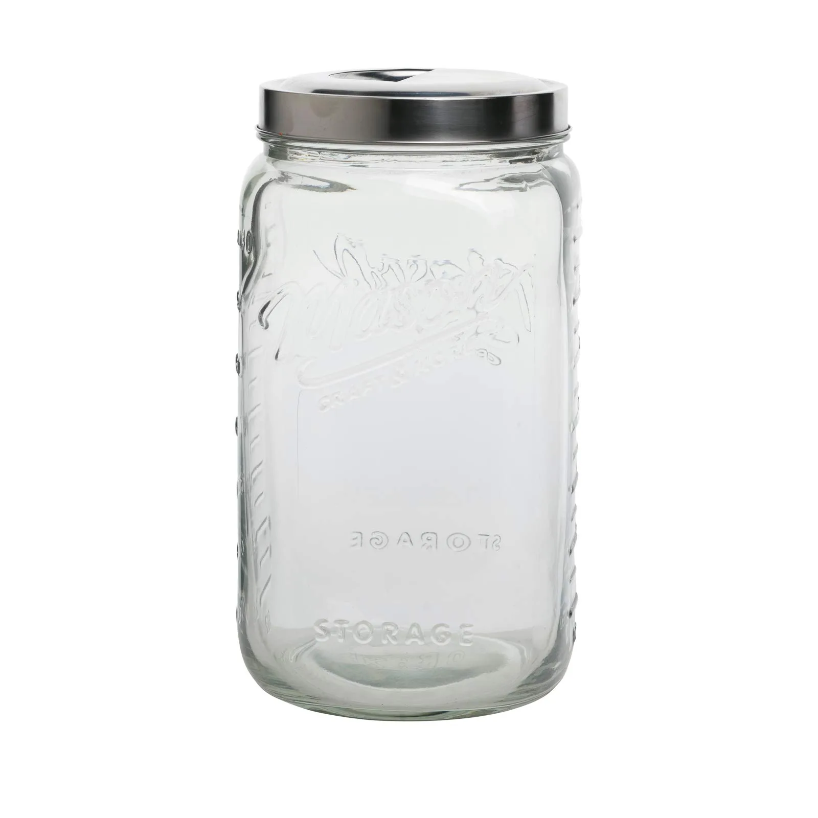 Fackelmann glass storage jar swing image 3