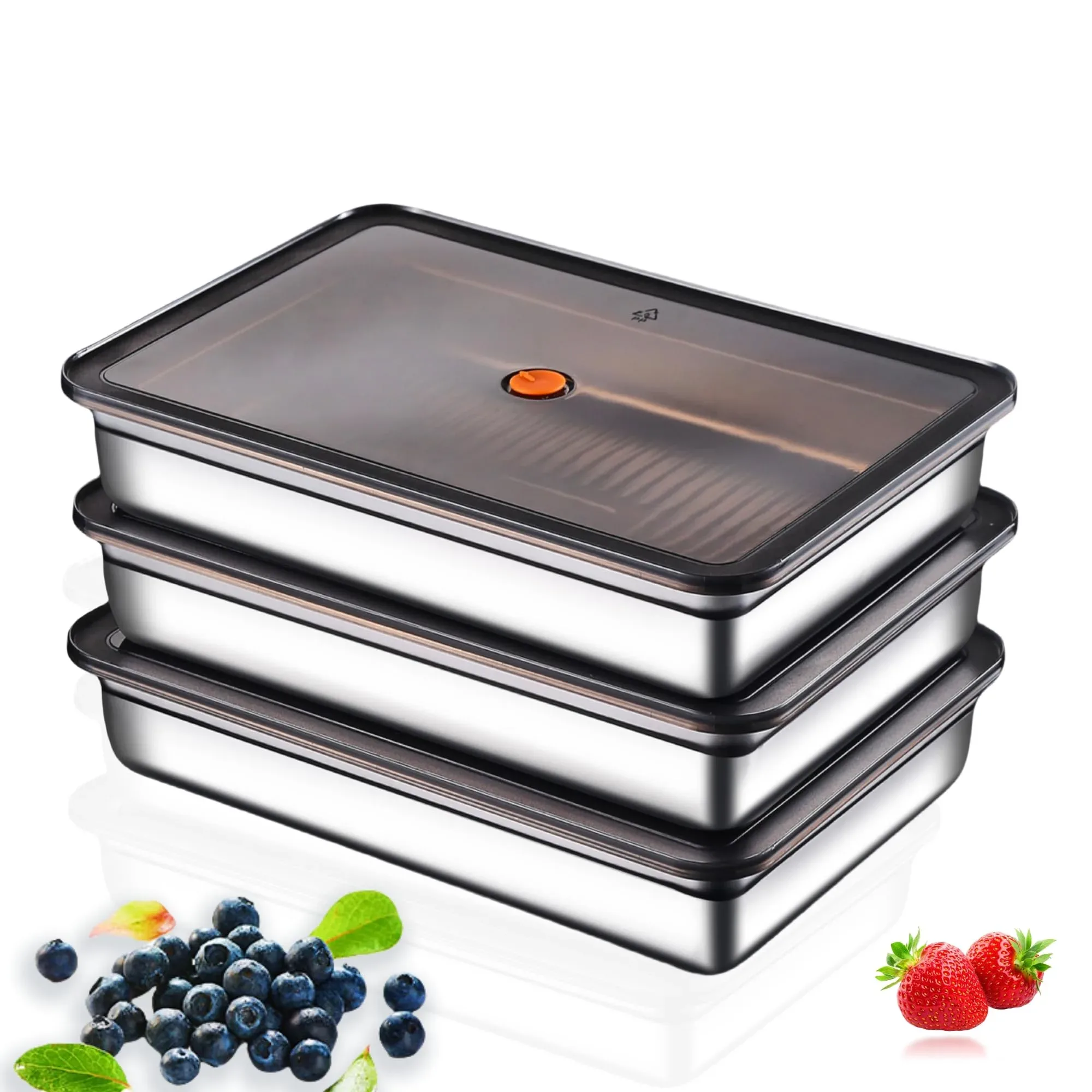 Fissler vacuum food storage container image 2