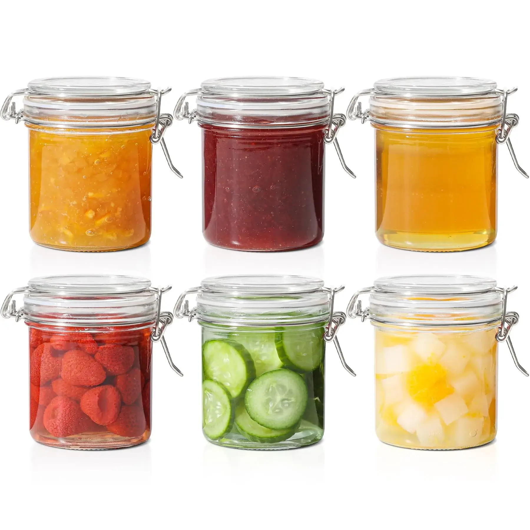 Full Circle glass food storage jar image 2