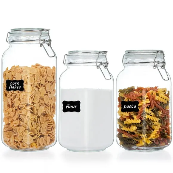 Full Circle glass food storage jar image 3