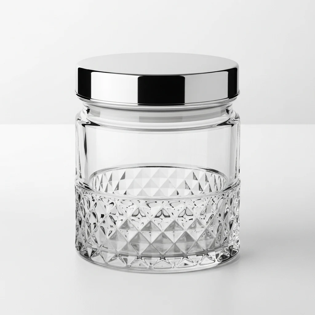 Maxwell Williams Diamante glass canister image 3