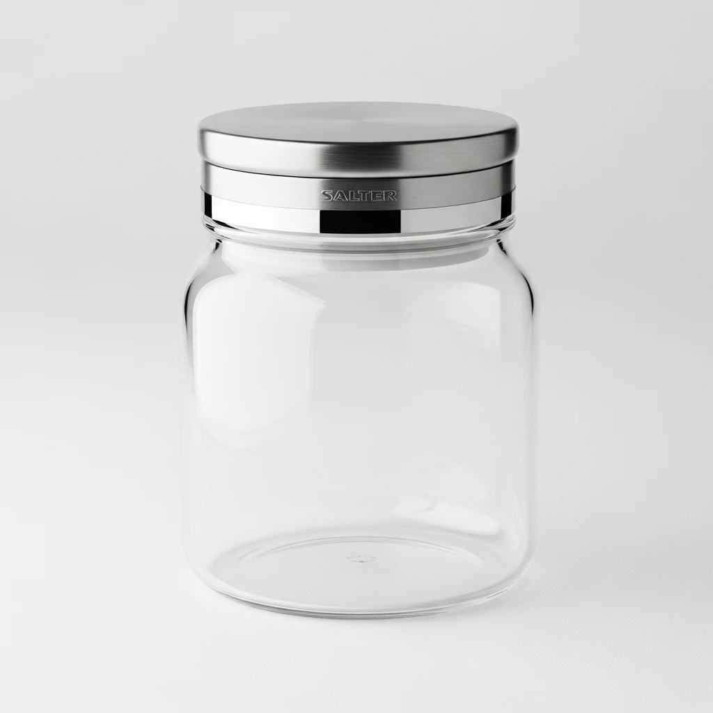 Salter glass food storage canister
