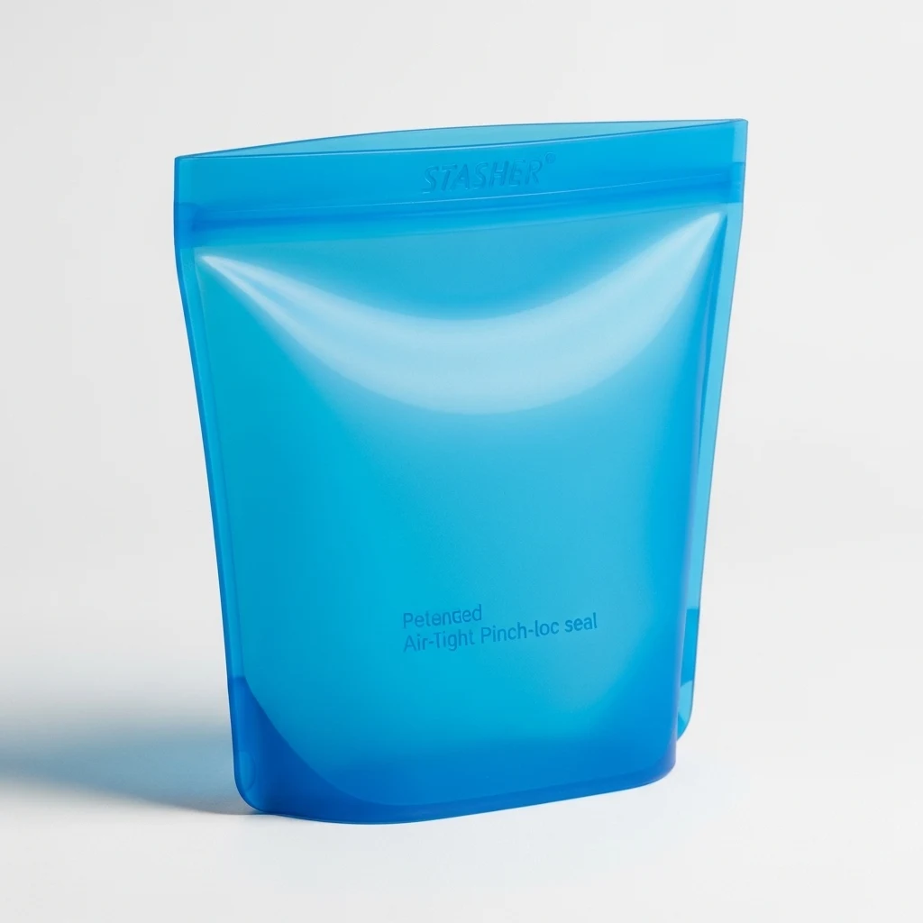 Stasher silicone reusable storage bag image 3