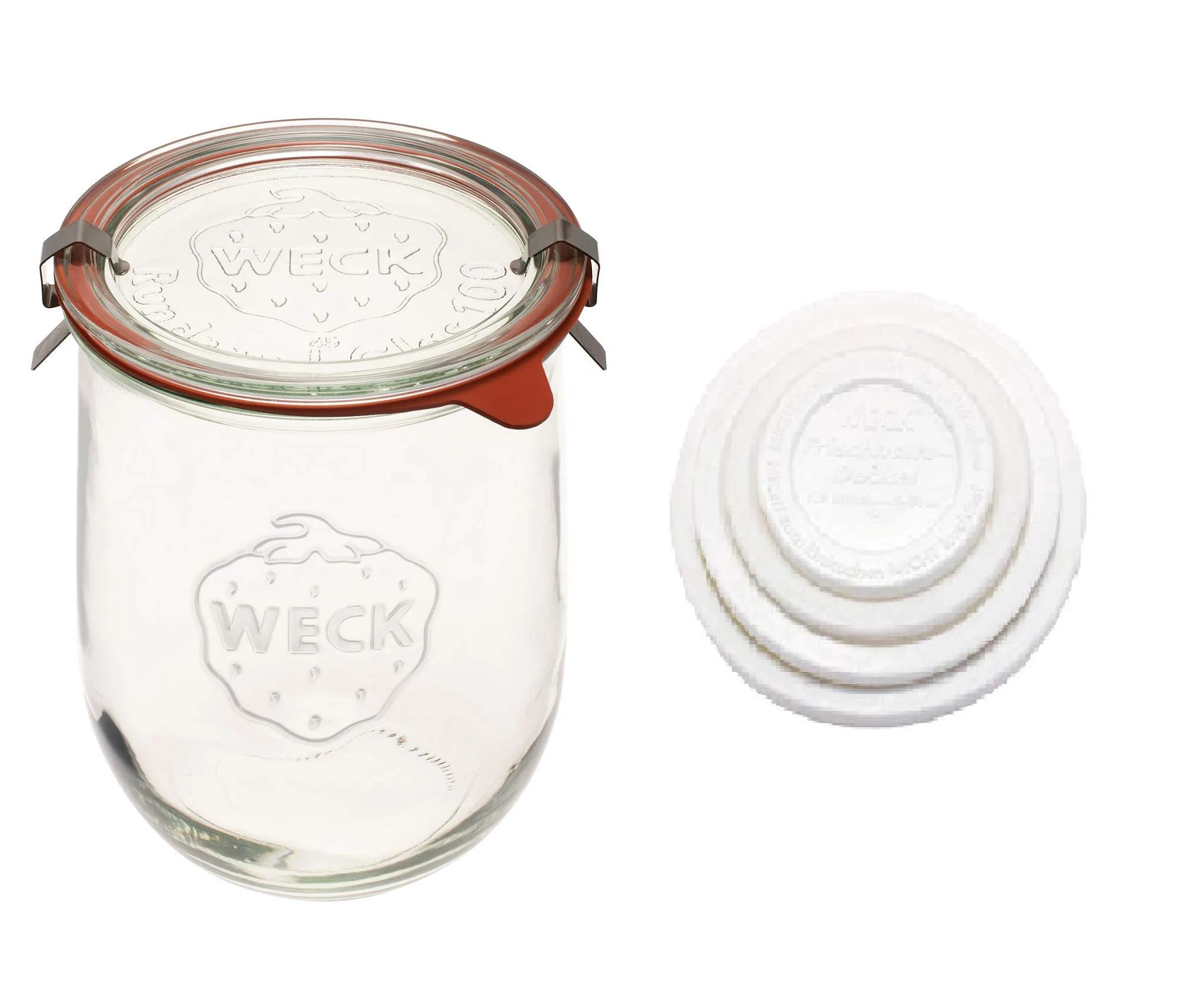 Weck tulip jar glass image 2